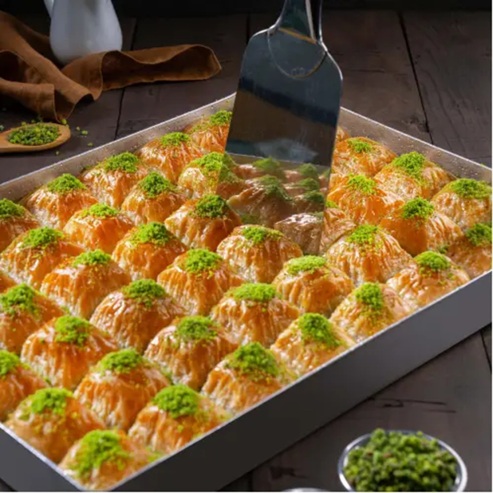 Fıstıklı Kare Baklava (250 gr)