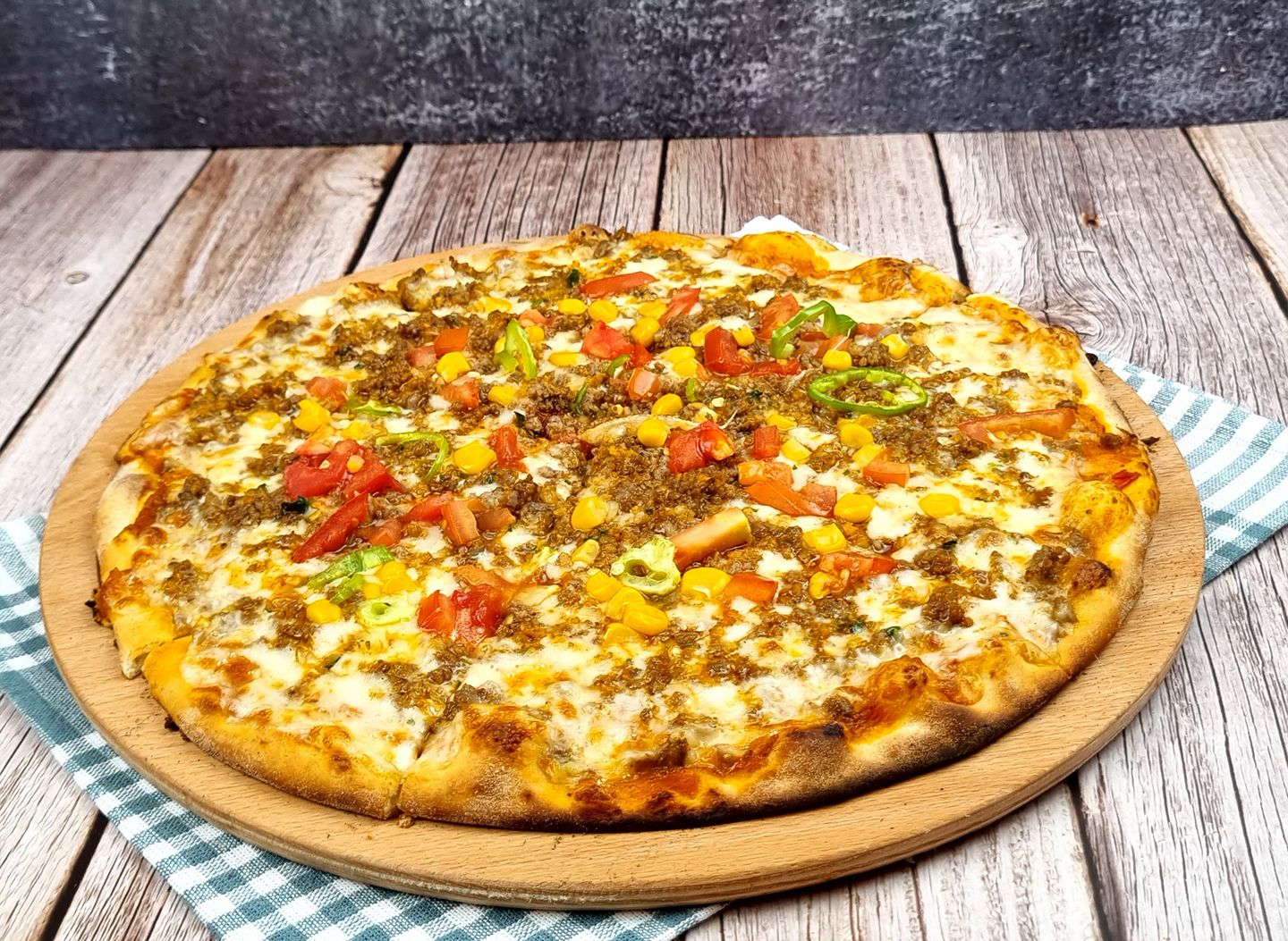 Kıymalı Pizza
