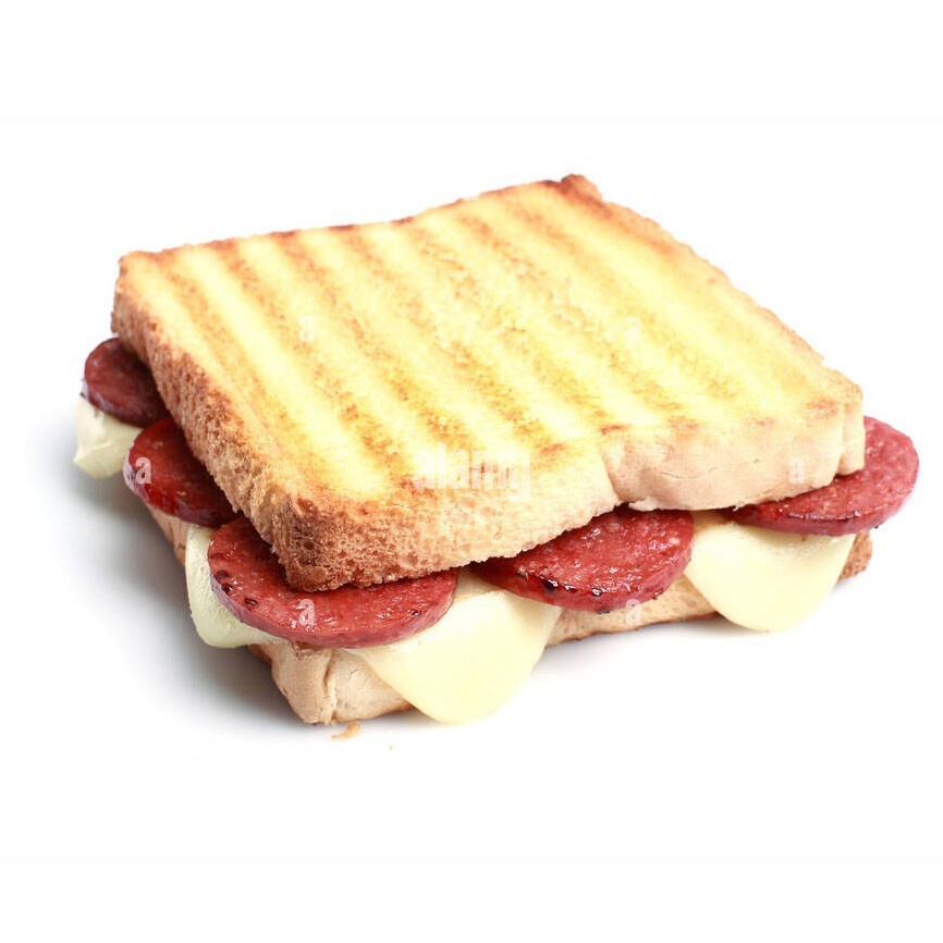 Kasap Sucuklu Kaşarlı Tost
