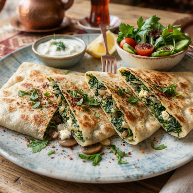 Ispanaklı Gözleme