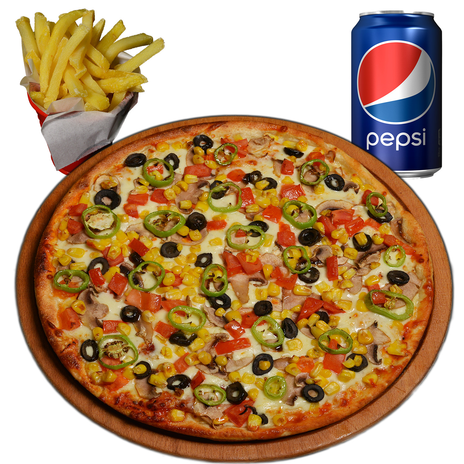Veggie Pizza (Küçük) Menü