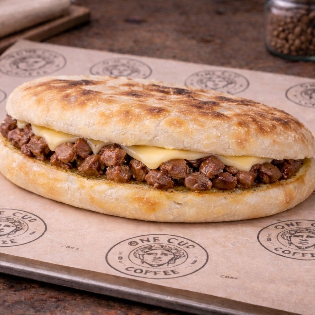 Dana Kavurmalı Bazlama Tost