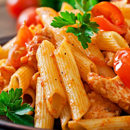 Kremalı Tavuklu Penne