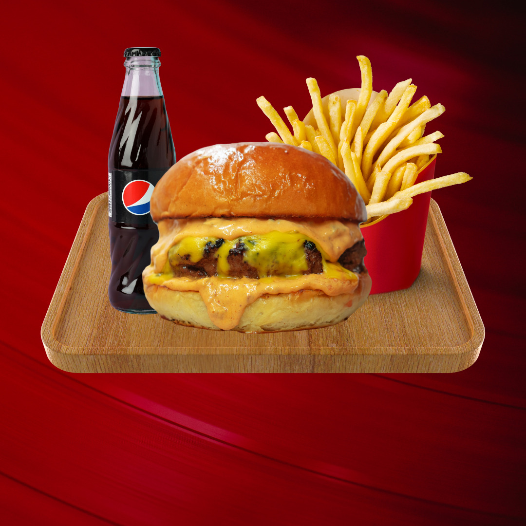 Cheese Burger (100 gr)