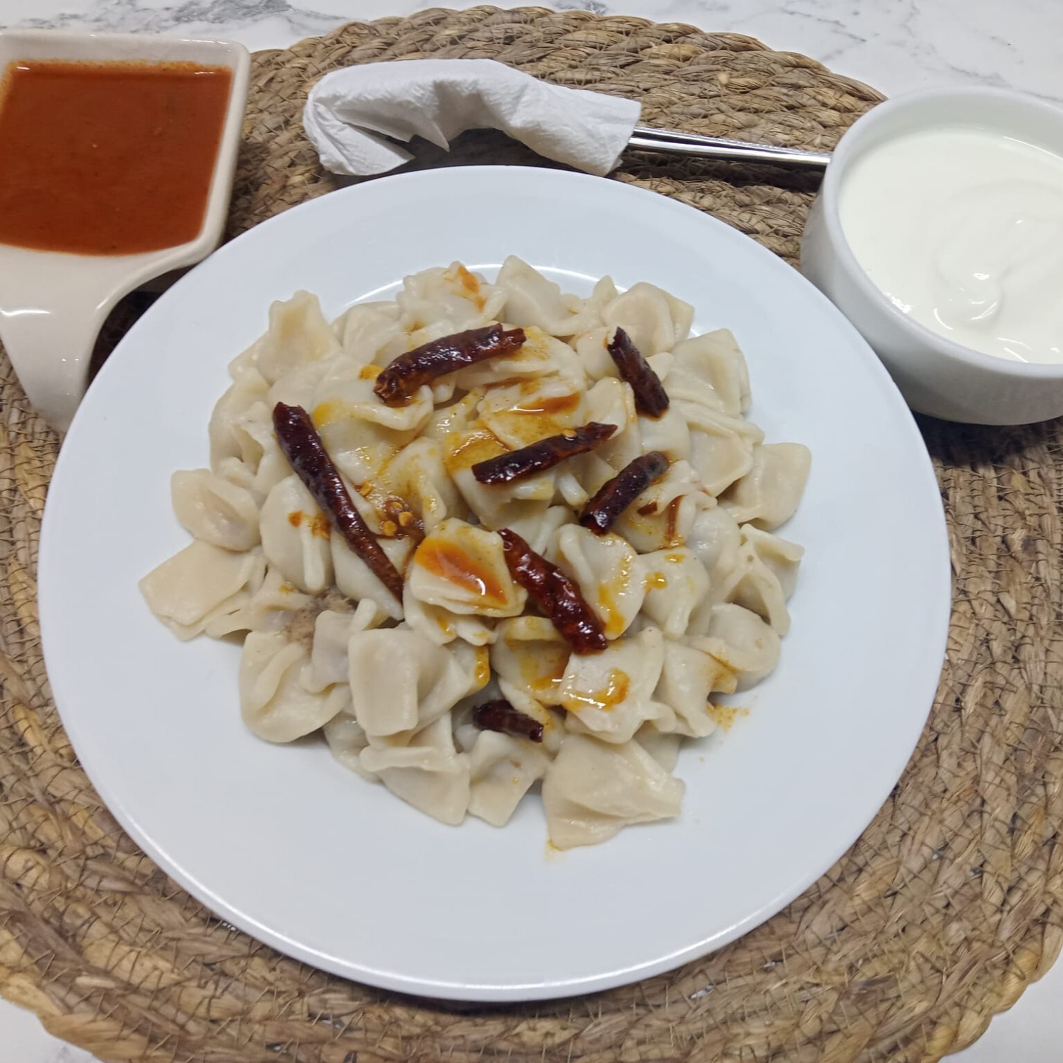 Meksika Acı Biberli Mantı