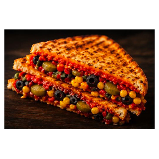 Vegan Tost (Bazlama Ekmeği)