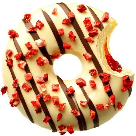 Çilek Dongulu Donut