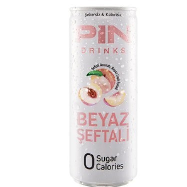 Pin Beyaz Şeftali (Şekersiz)