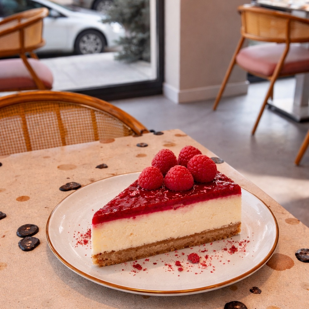 Frambuazlı Cheesecake