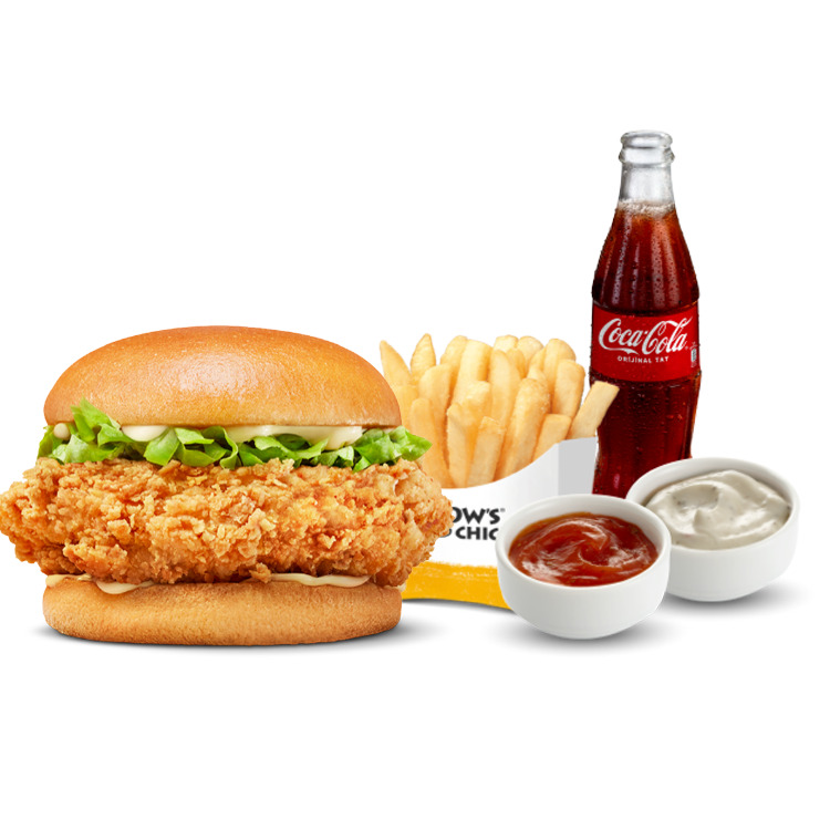 Tavuk Burger Menü