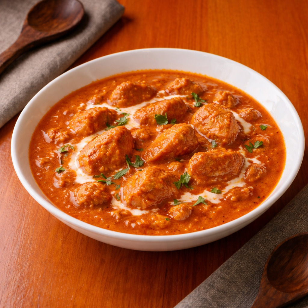 Butter Chicken (Tereyağlı Tavuk)