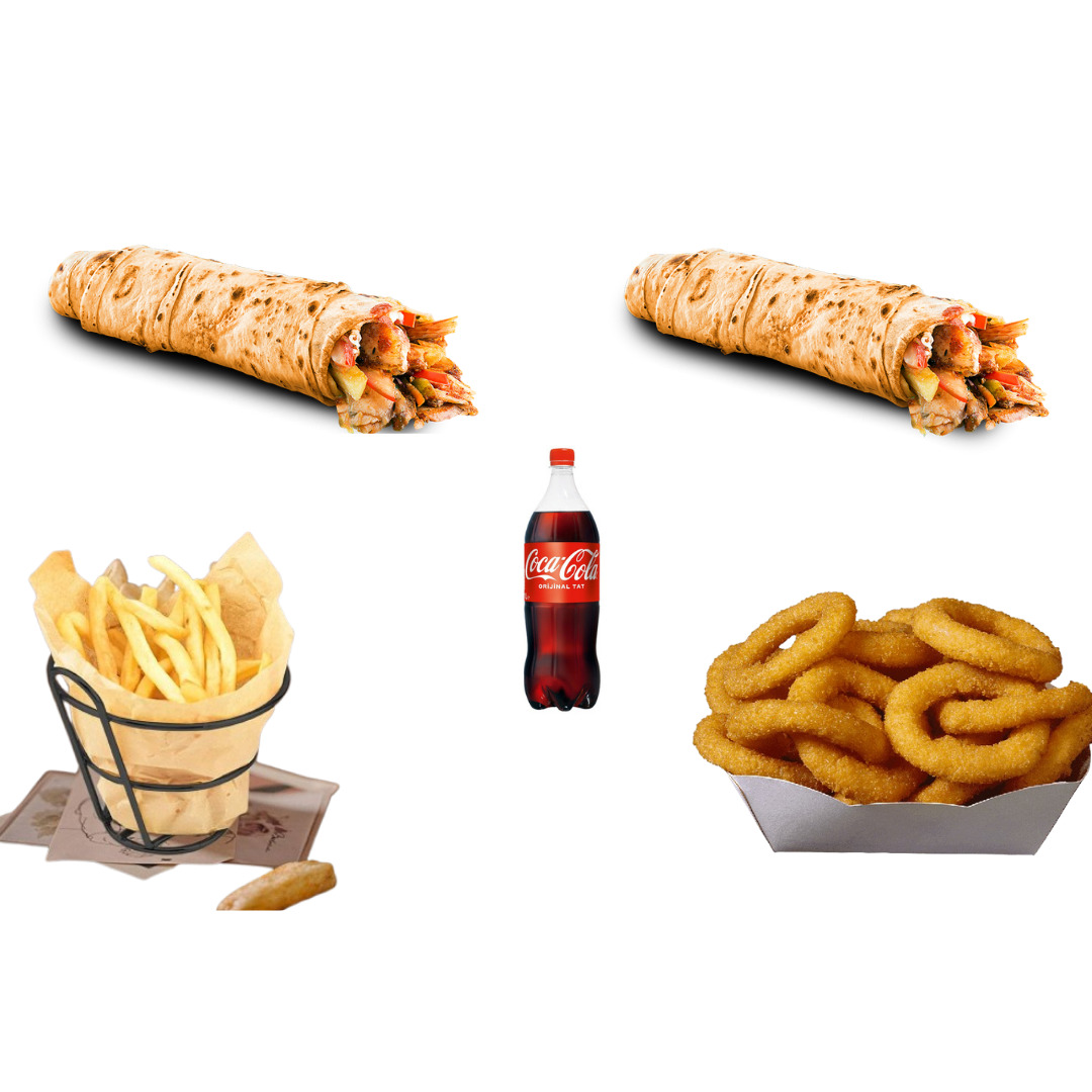 Uber Eats Özel Menü (2 Kişilik)