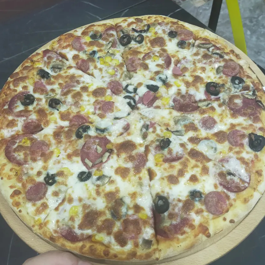 Süper Karışık Pizza (Büyük Boy)