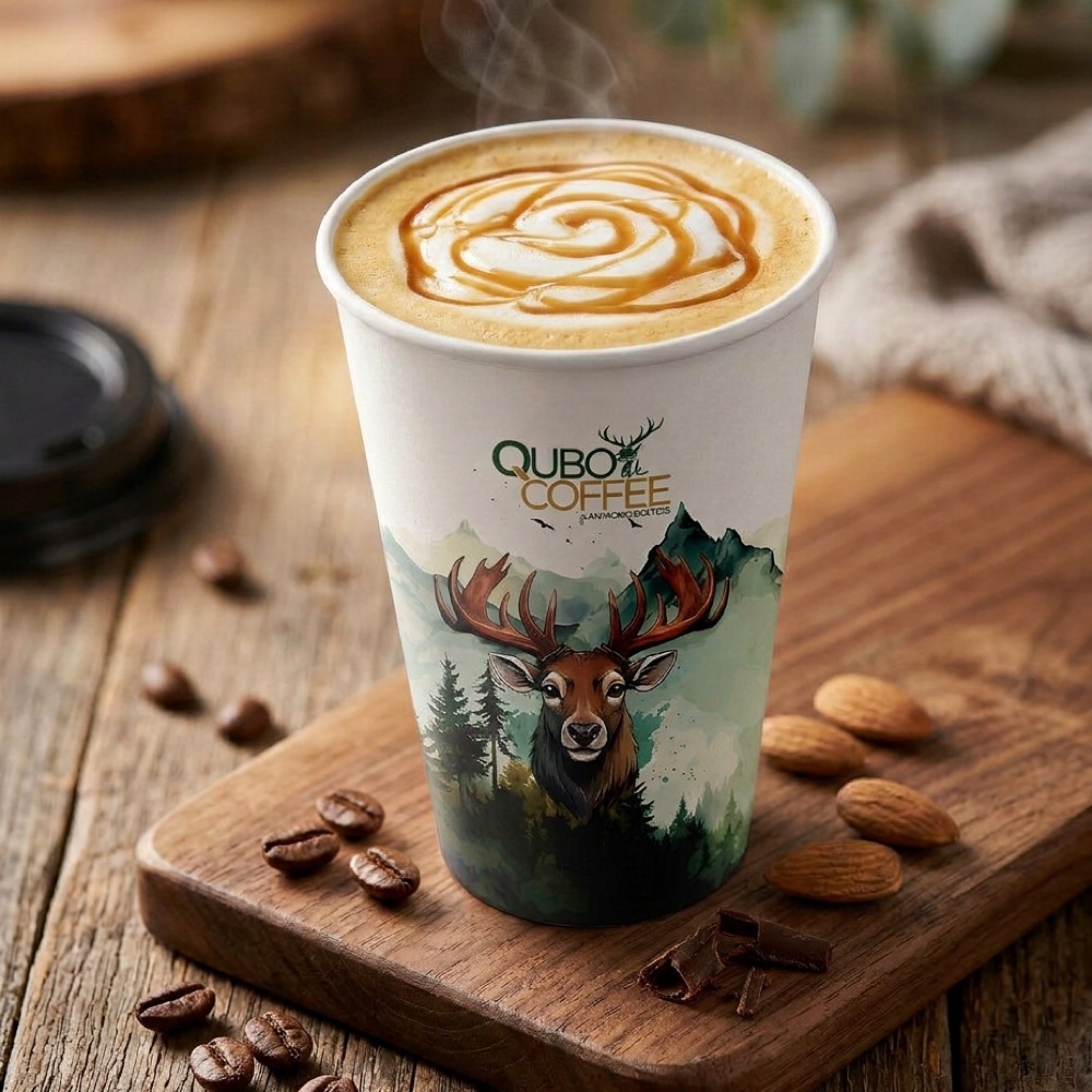 Almond Caramel Latte