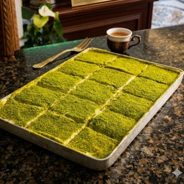 Sütlü Kaymaklı Kadayıf (2 Dilim)