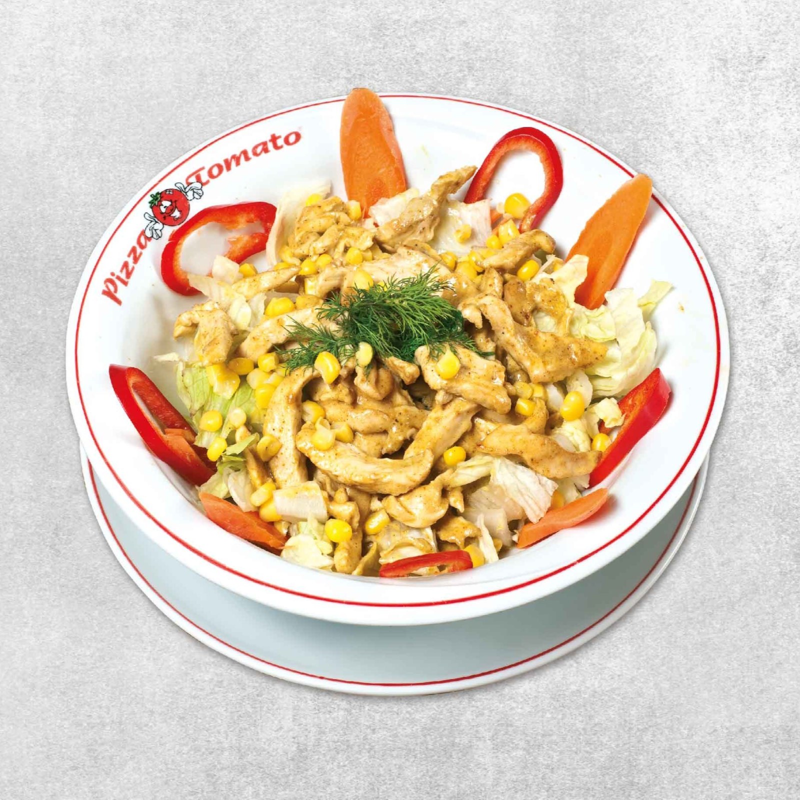 Köri Soslu Tavuklu Salata