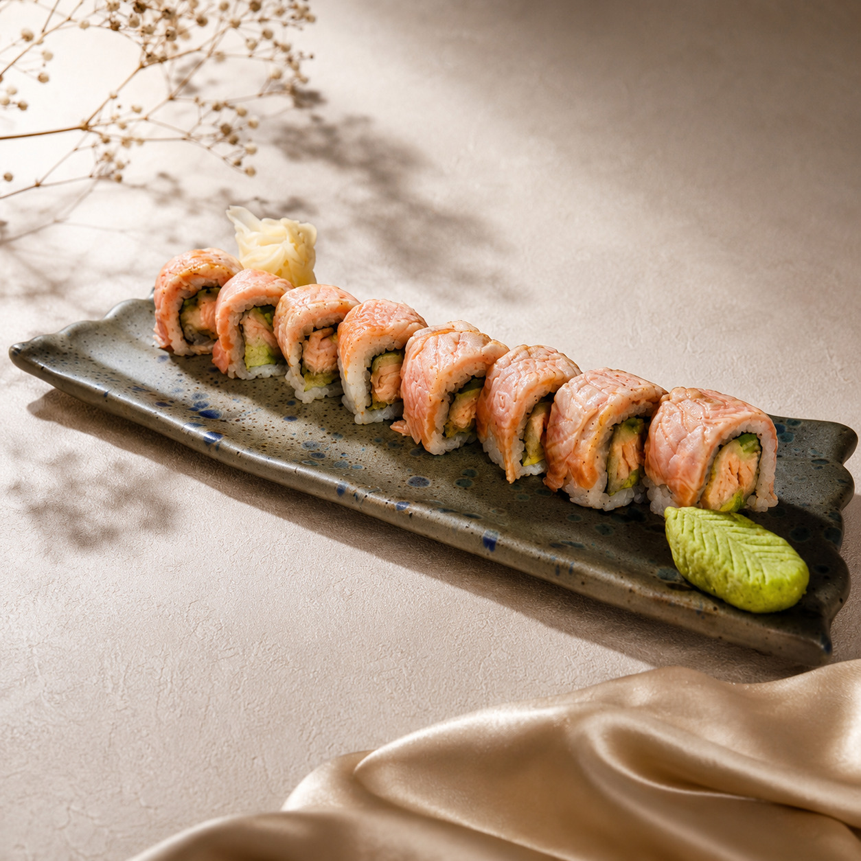 Salmon Lovers Hot Roll