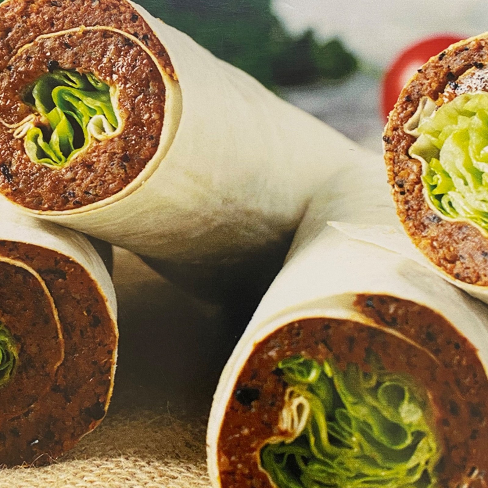 4'lü Ömer Usta Çiğ Köfte Dürüm Menü