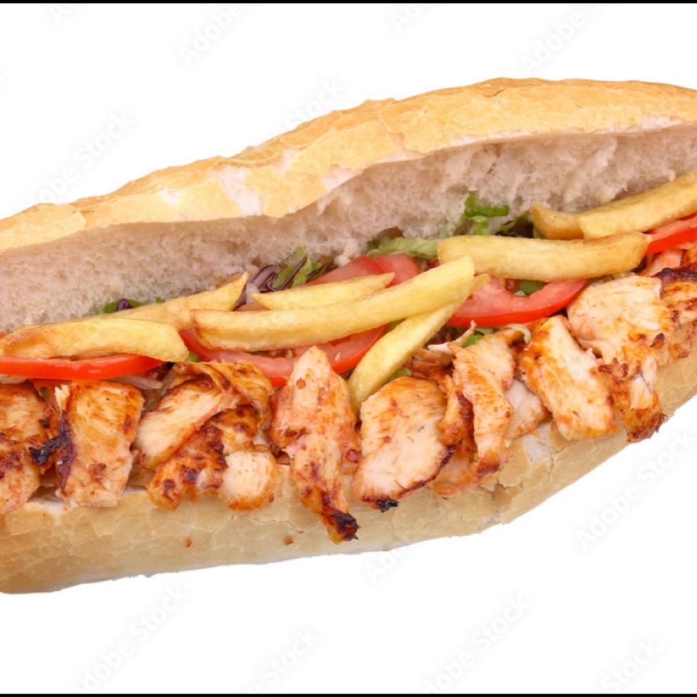 Tam Ekmek Arası Tavuk Döner Menü