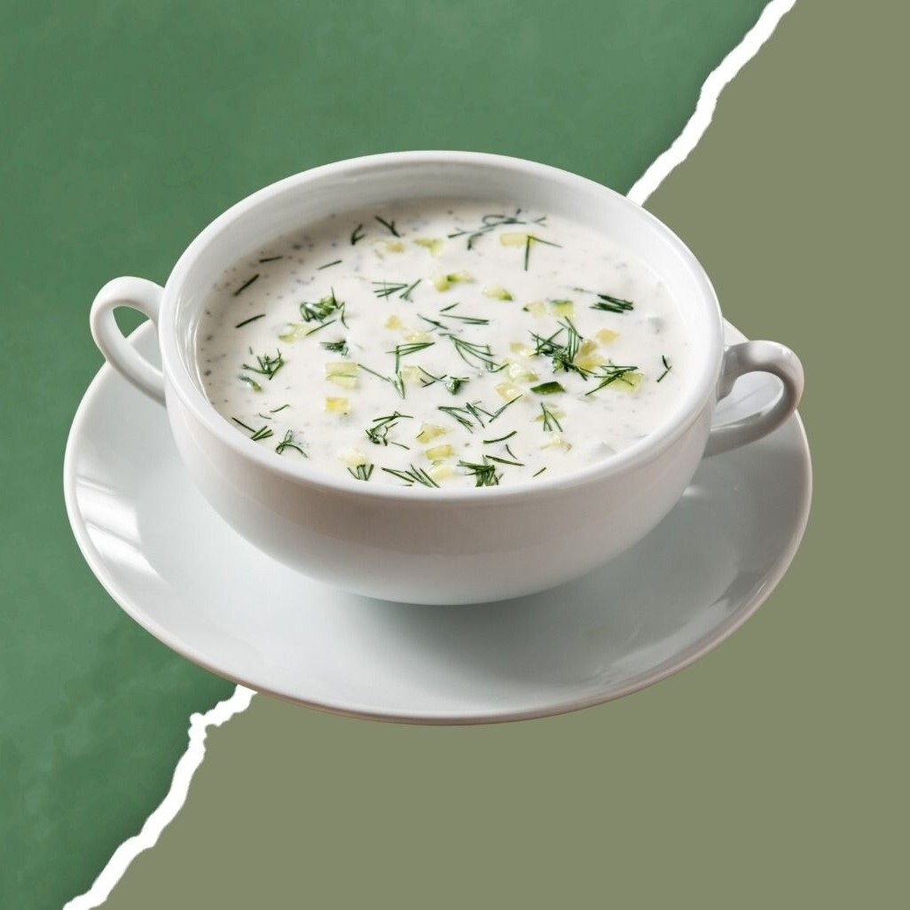 Soğuk Ayran Aşı Çorbası