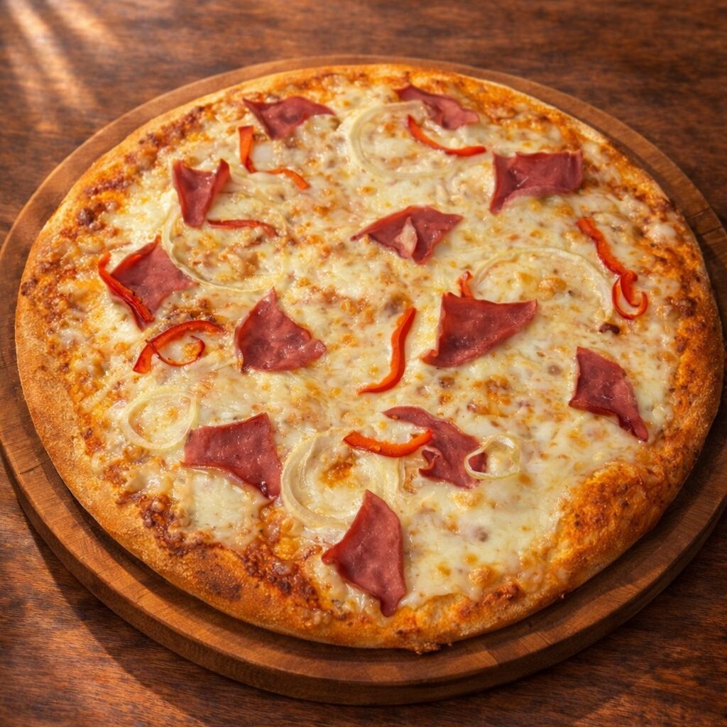 Clup Kaburgalı Pizza (Büyük)