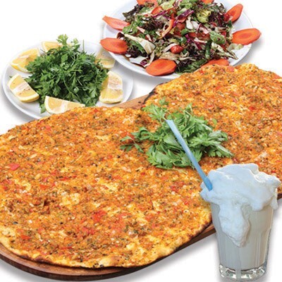 2'li Lahmacun Menü