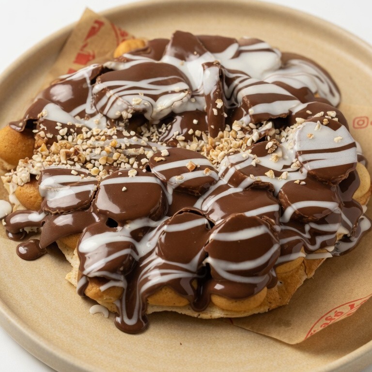 Belçika Çikolatalı Waffle