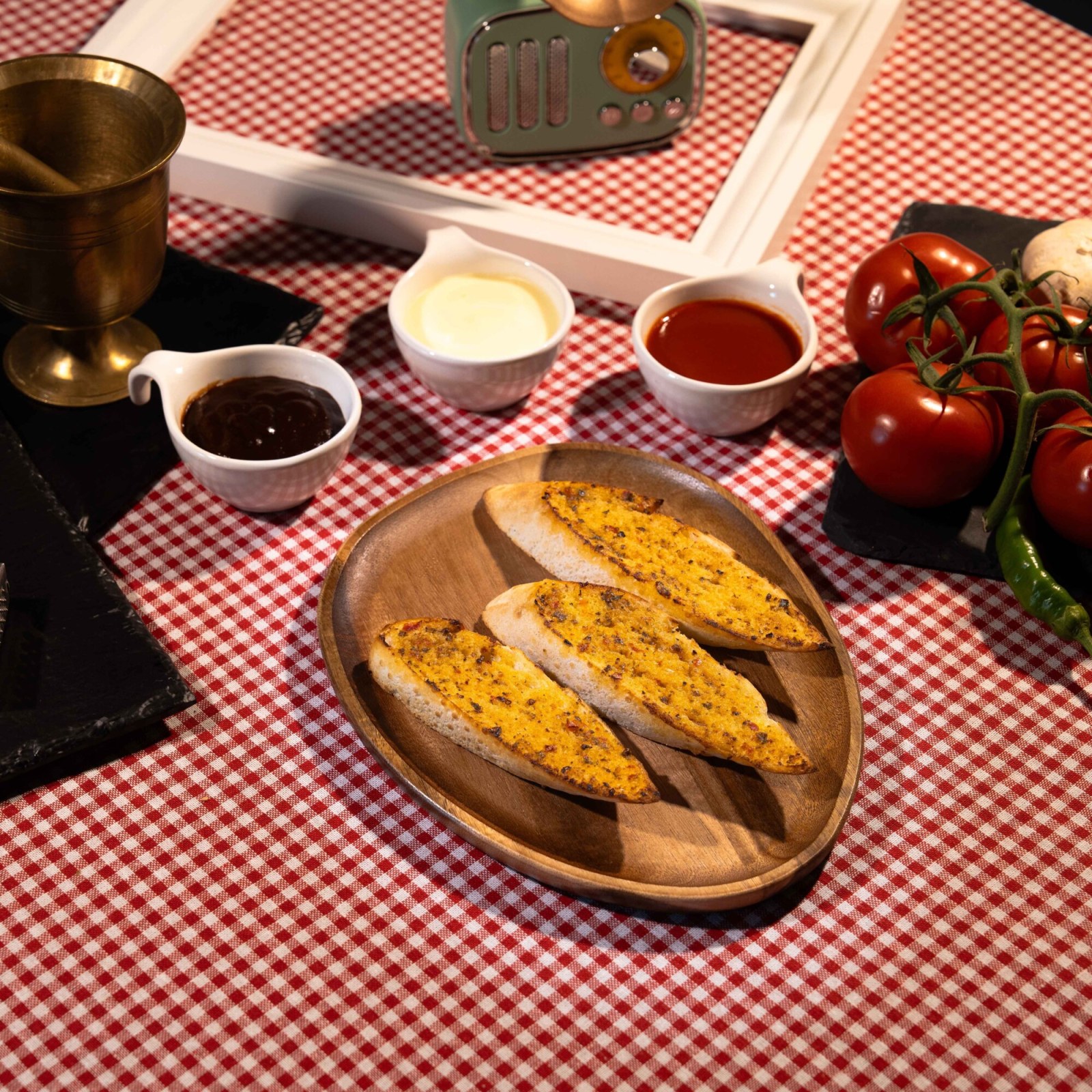 Sarımsaklı Ekmek (3 lü )
