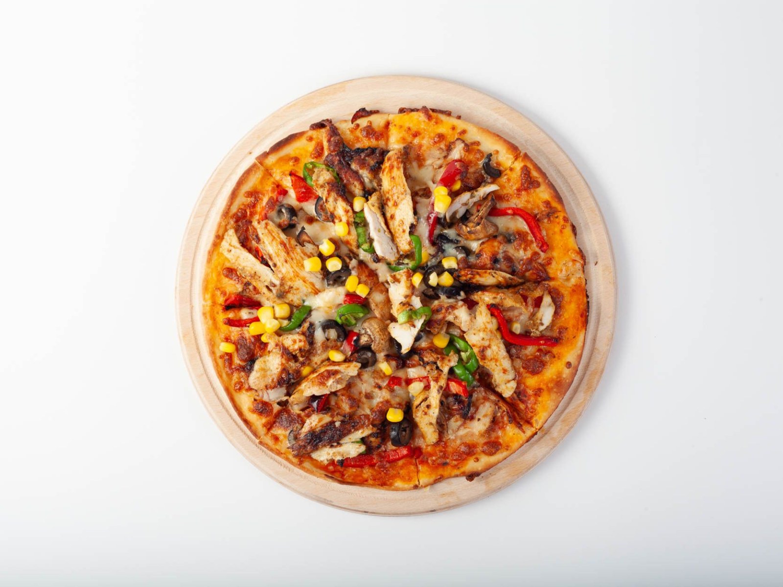 Tavuklu Pizza (Orta Boy)
