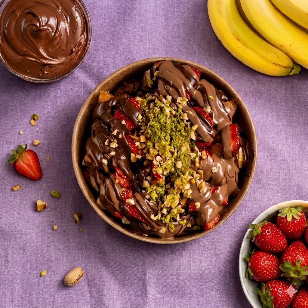 x Çikolata Aşkı Bowl Waffle