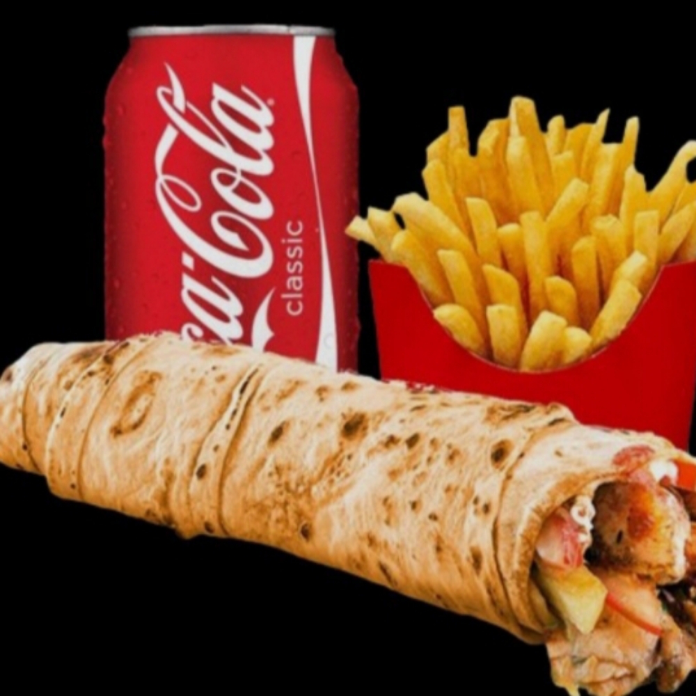 Zurna dürüm+cola+patates