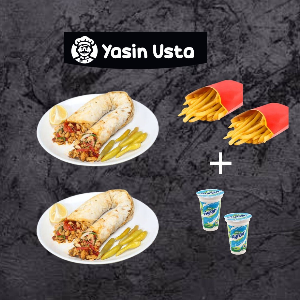 Tavuk Tantuni Dürüm 2’li Menü