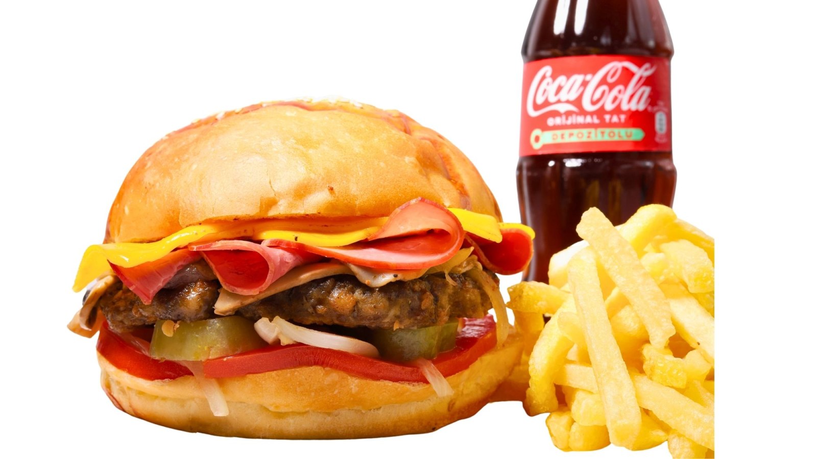 Roast Beef Burger Menü