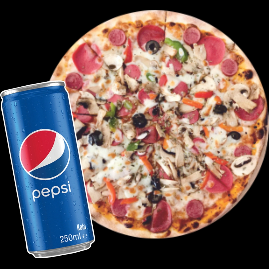Orta Boy Pizza Menü