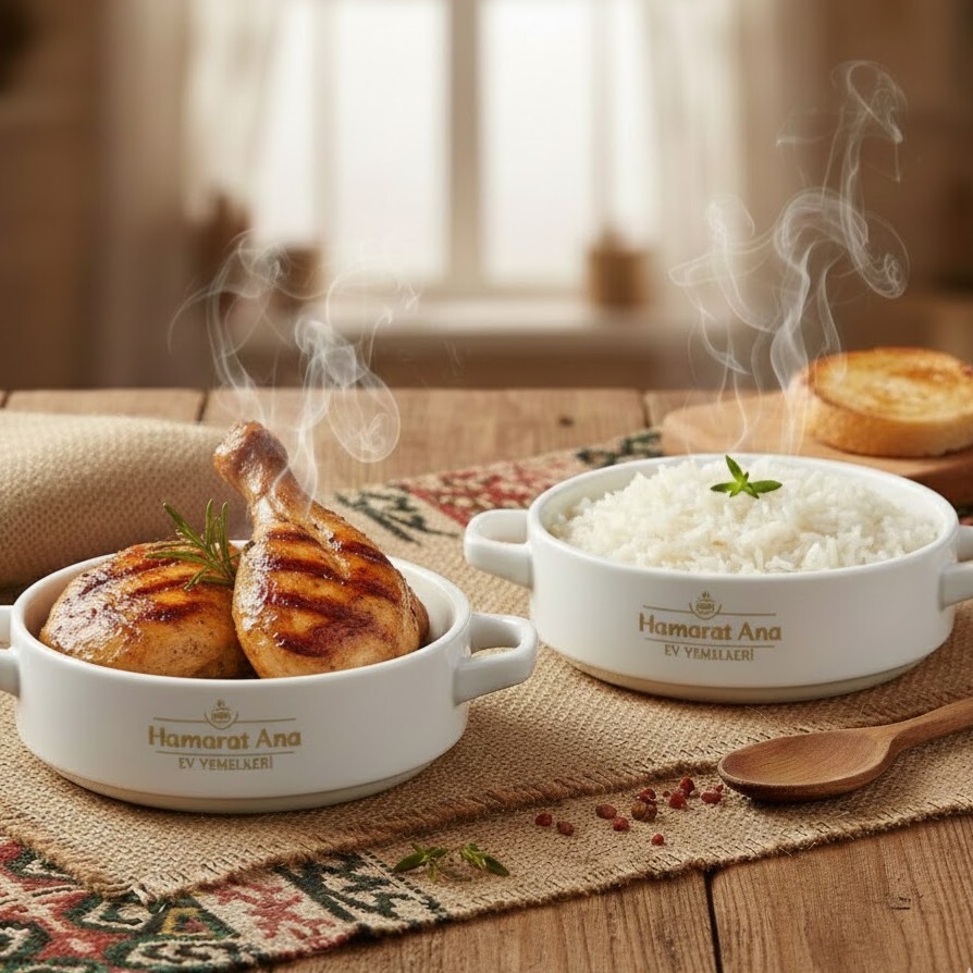Hamarat Ana'dan Izgara Tavuk & Pirinç Pilavı
