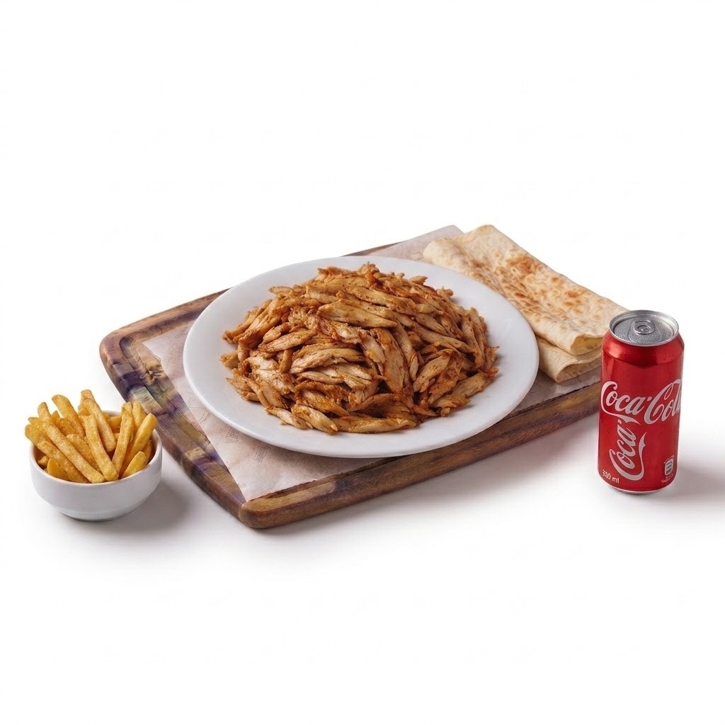 Porsiyon Tavuk Döner Klasik Menü
