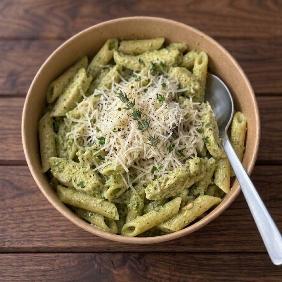 Pesto Soslu Penne Makarna