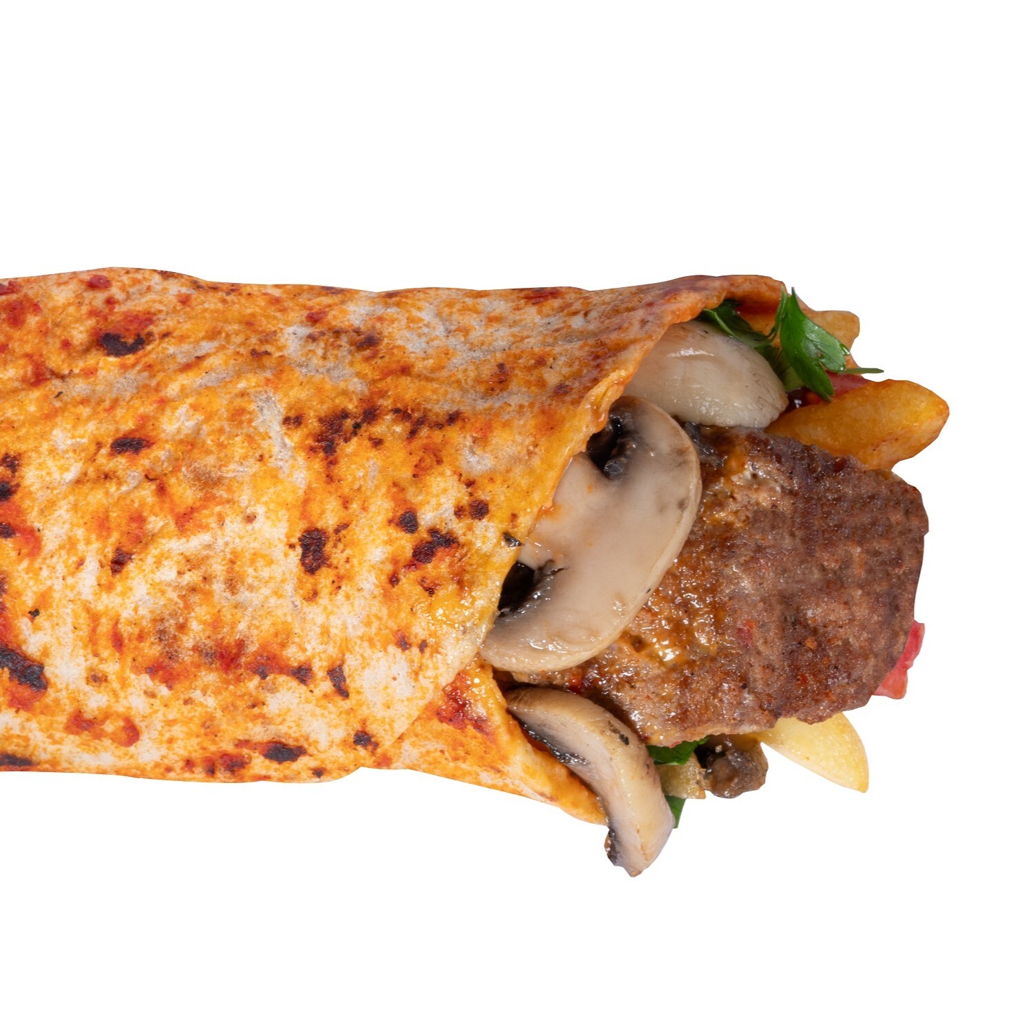 Mantarlı Köfte Dürüm
