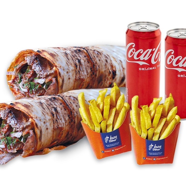 2'li Etibol Et Döner Dürüm Menü