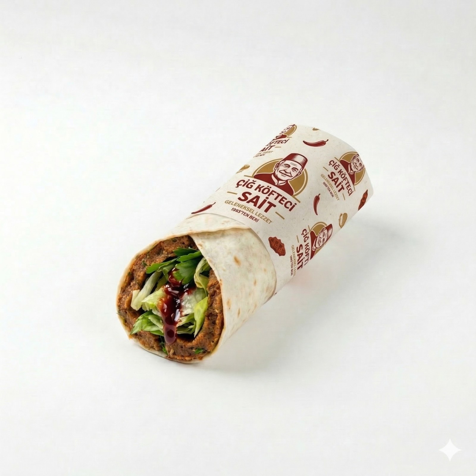 Klasik Sait Çiğköfte Dürüm (100 gr)