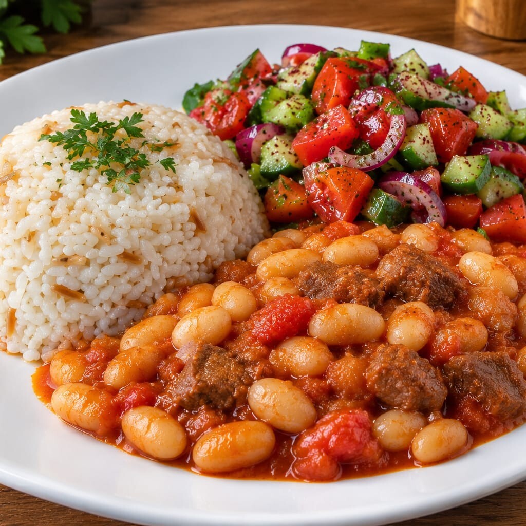 Kuru Fasulye Pilav