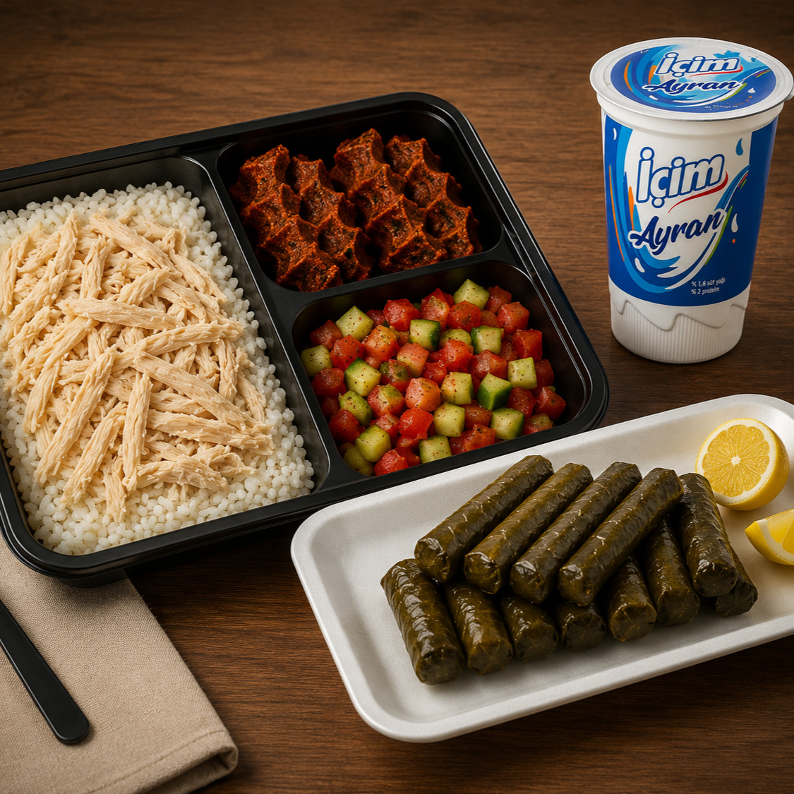 1 Kişilik Sarma Menü