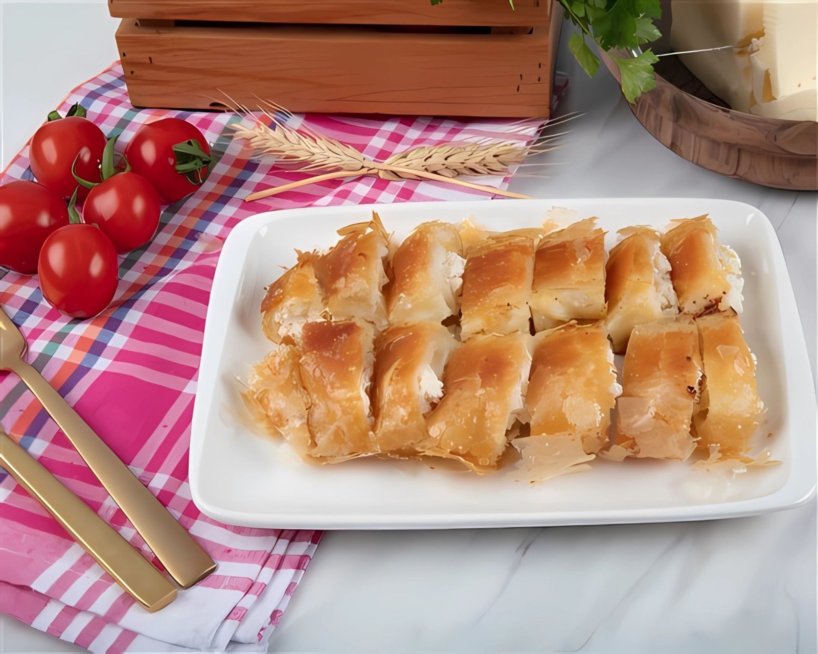 Peynirli Kol Böreği