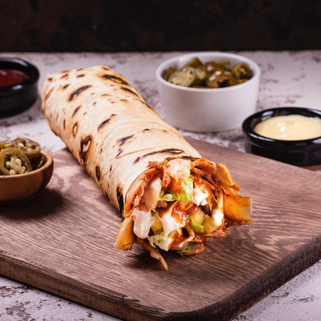 Jumbo Barbeque Tavuk Döner Dürüm