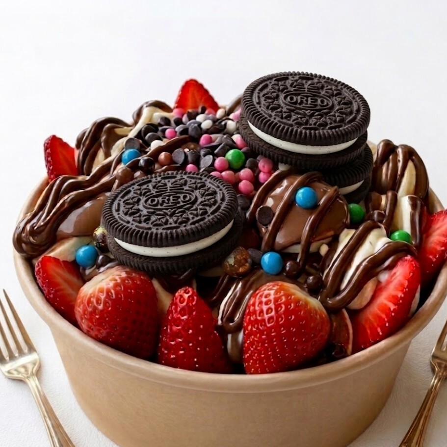 Los Santos Oreo Pankek Waffle (Large)