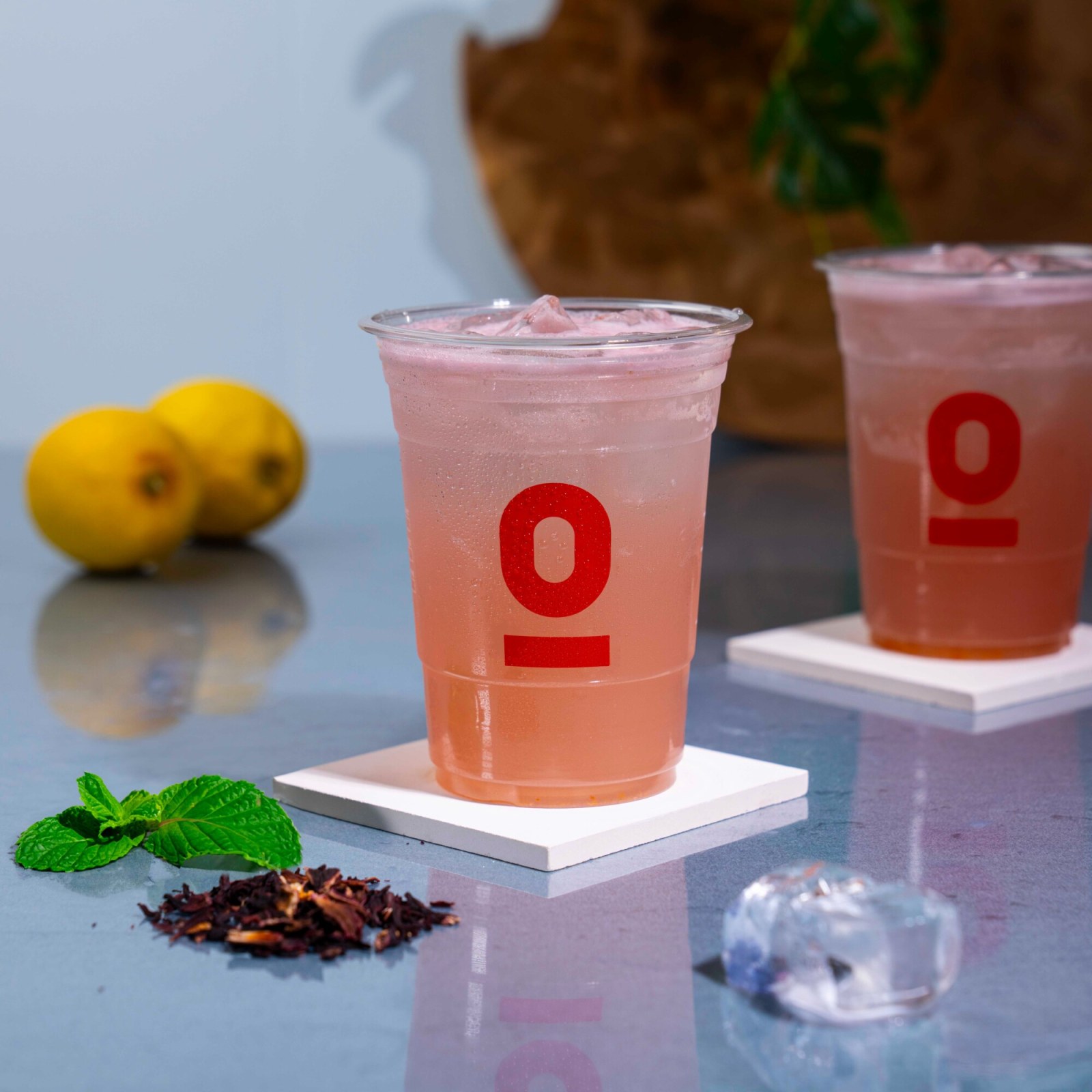Mojito Hibiscus Shake 16 Oz