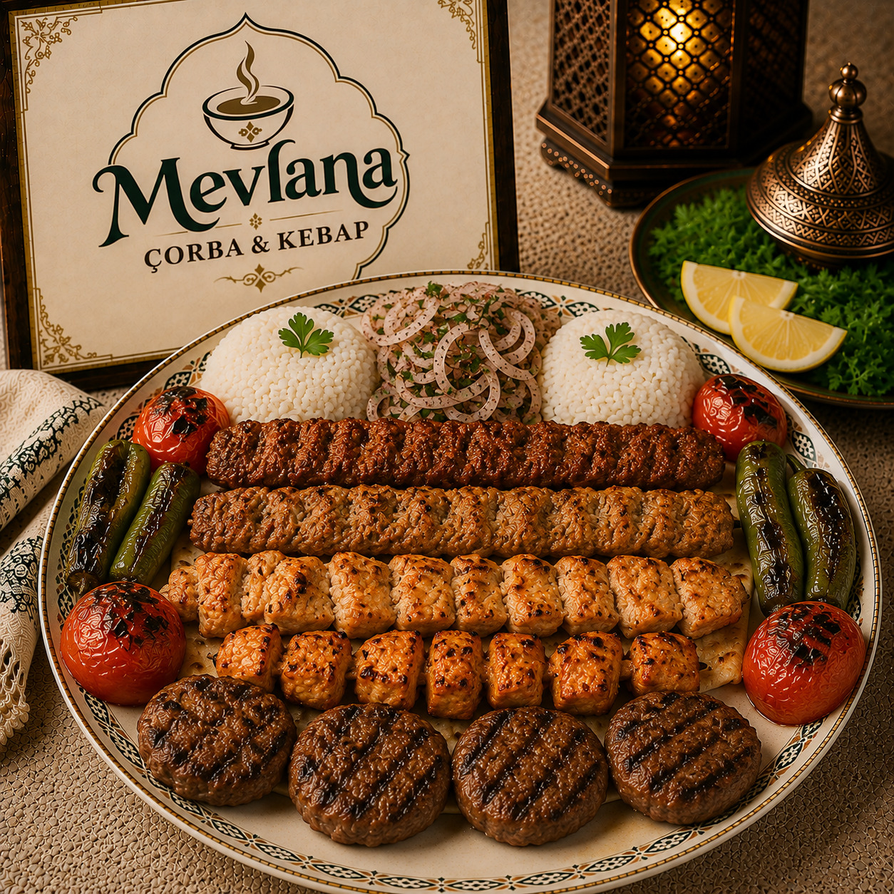 Han Special Karışık Kebap Tabağı (3 - 4 Kişilik)