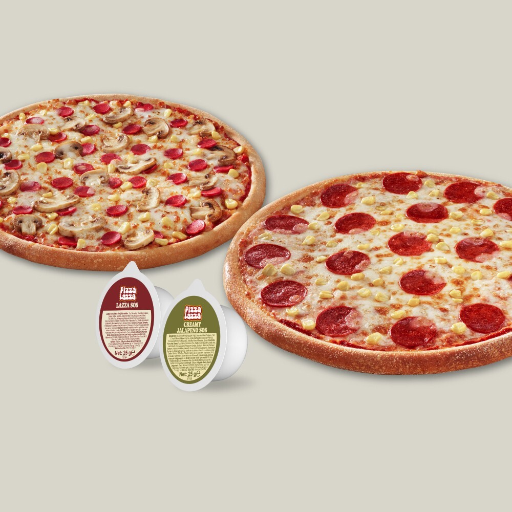 2 Adet Orta Boy Pizza
