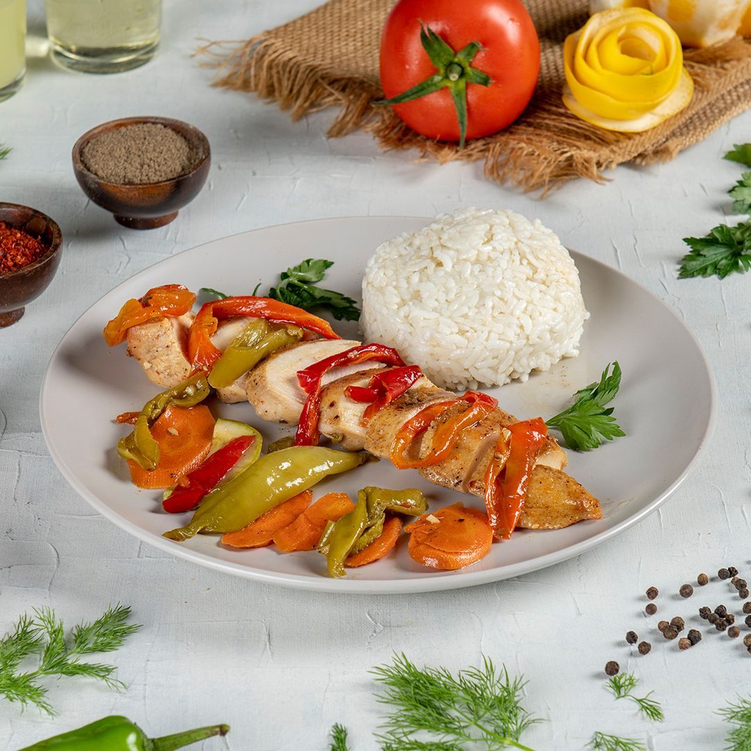 Izgara Tavuk&Pirinç Pilavı