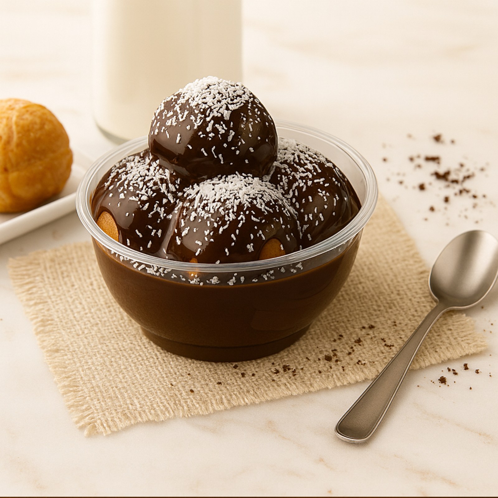 Hindistan Cevizli Profiterol (250 gr.)